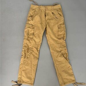 Men's Tan Cargo Pants